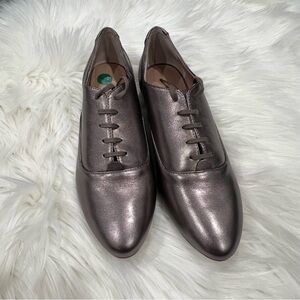 Banana Republic Pewter Leather Shoes